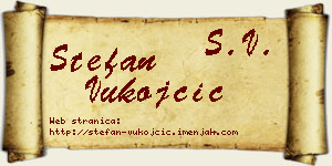 Stefan Vukojčić vizit kartica